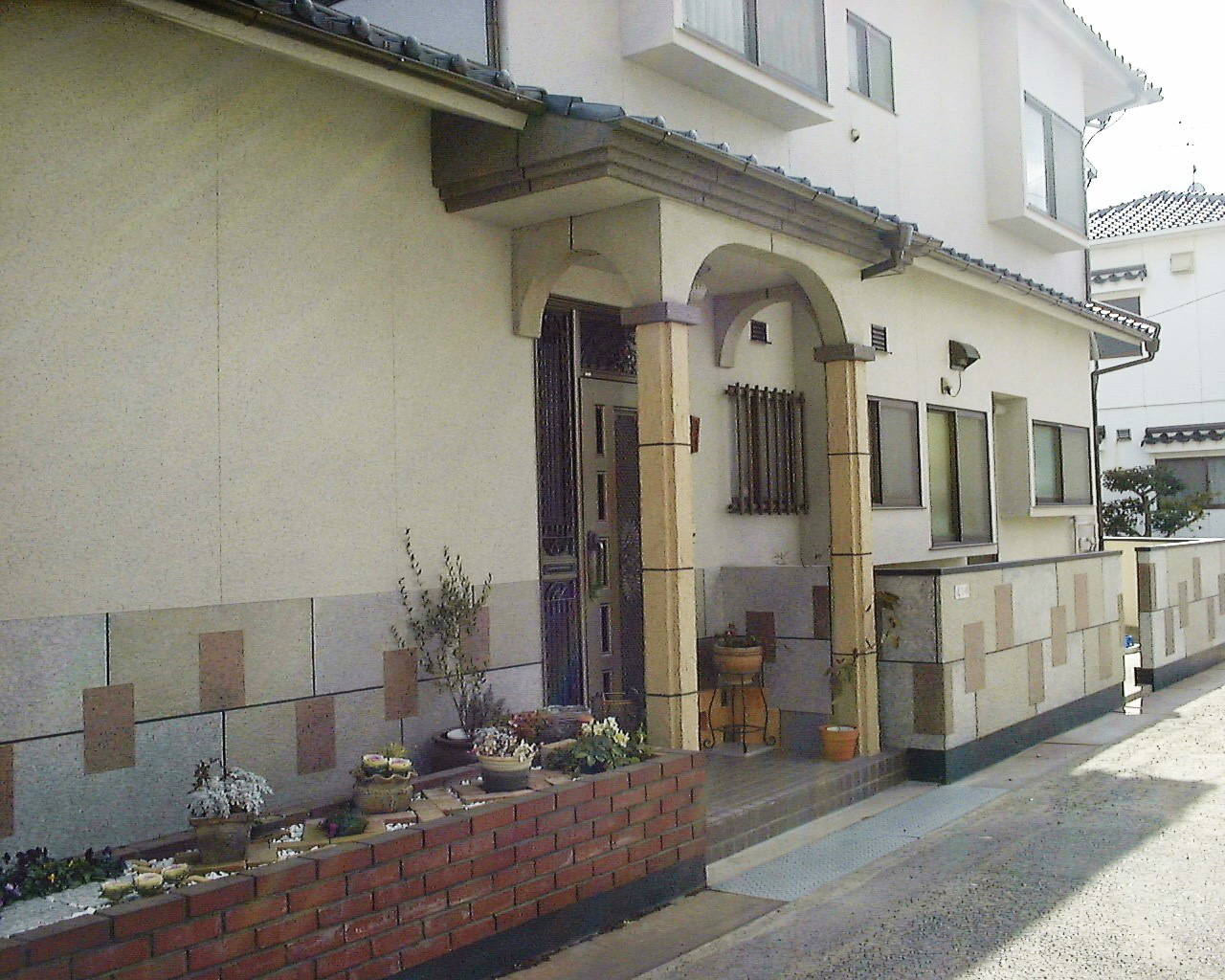 塀などのデザイン塗装のイメージ