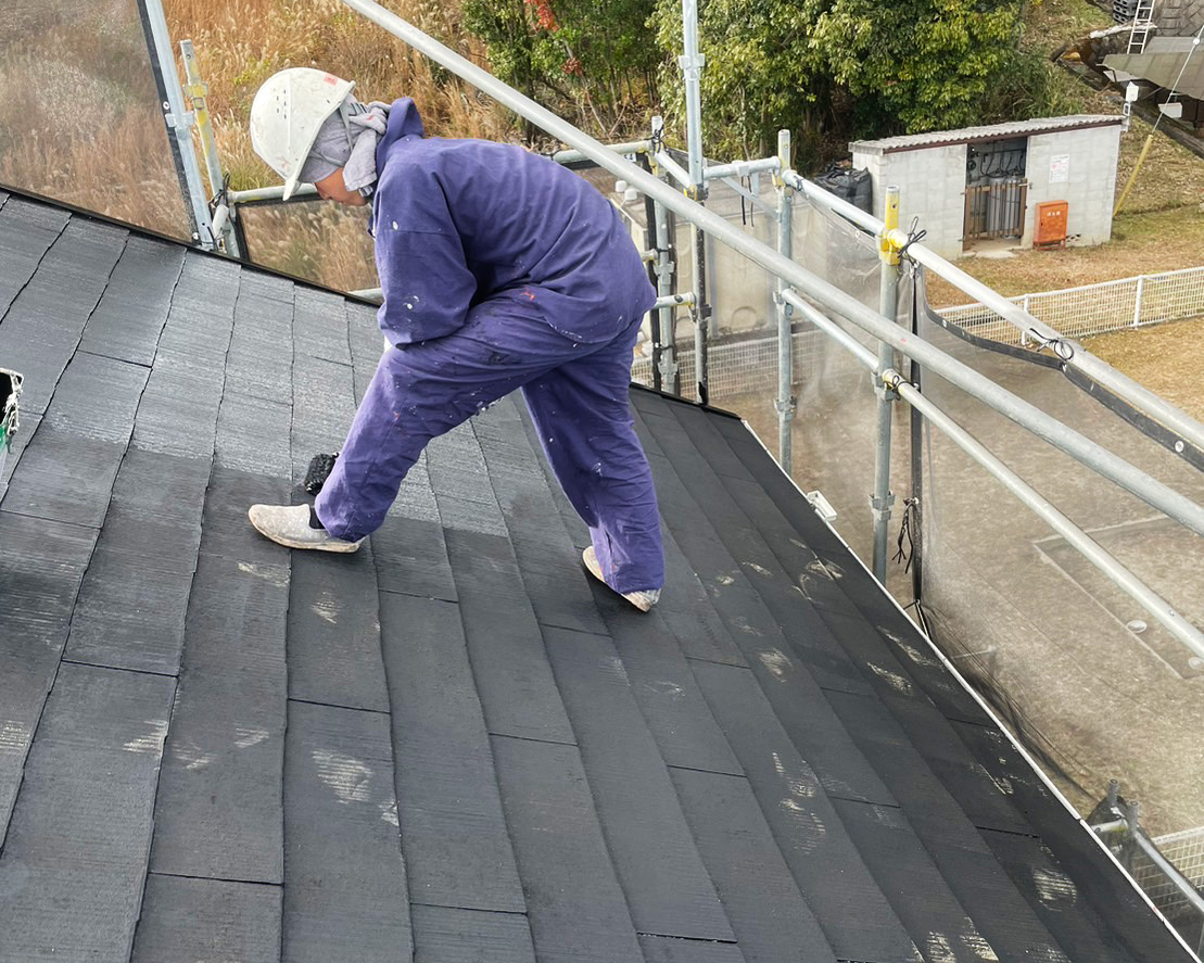 屋根塗装のイメージ